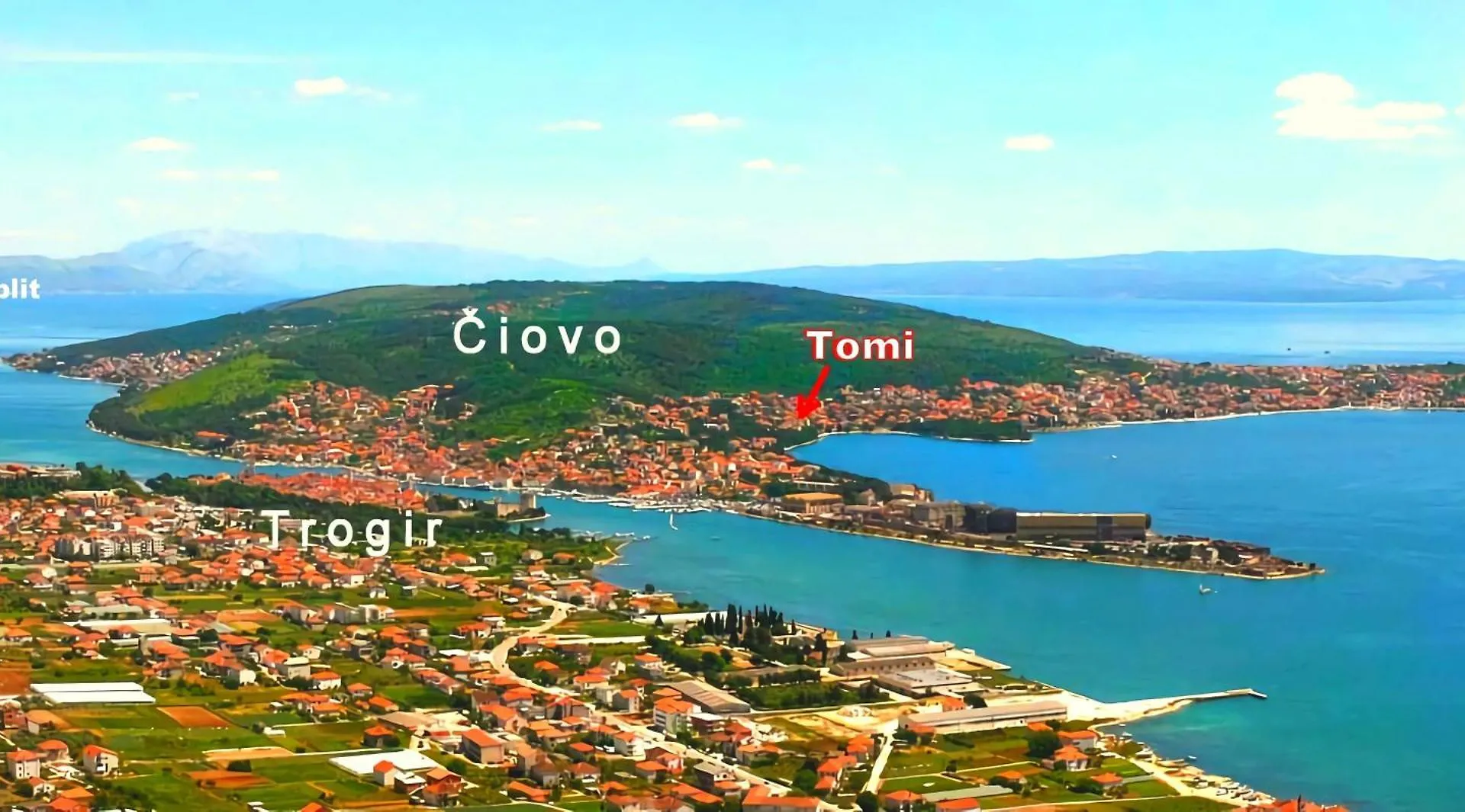 Apartmani Tomi Ciovo Trogir
